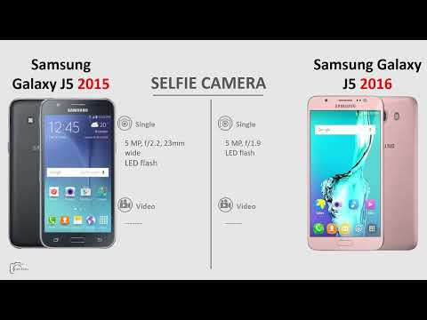 Samsung Galaxy J5 2015 vs Samsung Galaxy J5 2016