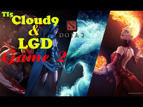 [Highlights] Cloud9 G2A  -LGD Gaming Game 2 |The International 5| Ti5