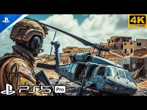 BLACK HAWK DOWN: part 2 - Delta Force | - PS5 PRO gameplay [4K HDR]