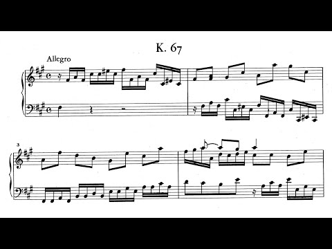 Scarlatti: Keyboard Sonata in F# minor, K.67