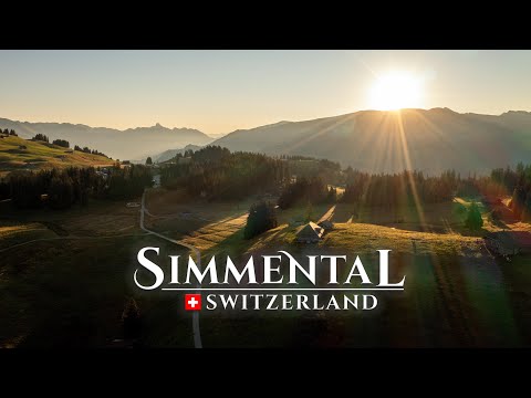 Simmental SCHWEIZ - Boltigen Jaunpass Oberwil - Europas grünstes Tal - Berner Oberland