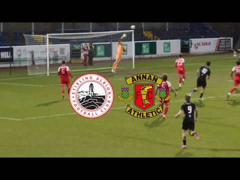 HIGHLIGHTS | Stirling Albion 2-0 Annan Athletic | William Hill League 2