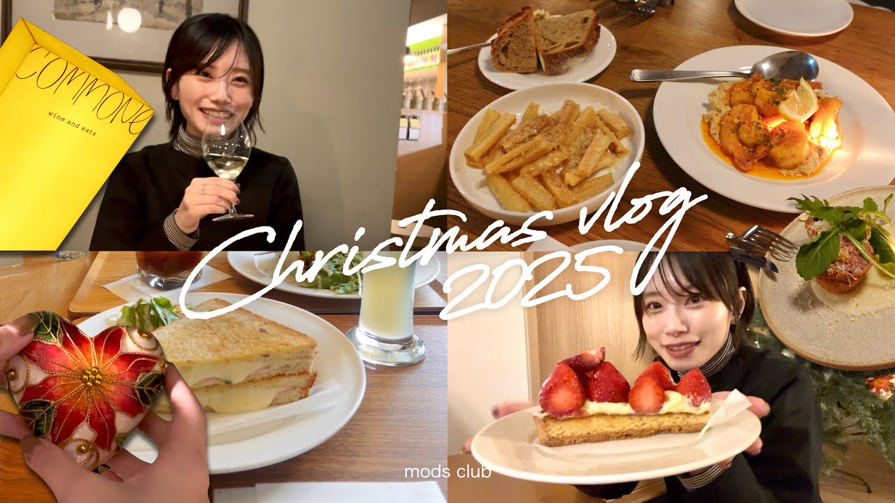 vlog) いつもとはちょっと違うクリスマスの日🎄 自分への最高のプレゼントも！