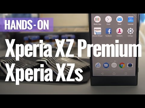 Sony Xperia XZs and XZ Premium hands-on