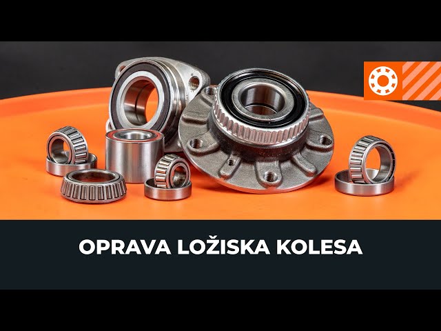 Pozrite si video sprievodcu ako vymeniť Lozisko kolesa na SKODA ROOMSTER