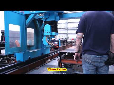 AMG丨Hcoper Machine -- Gantry Type model -- real cutting