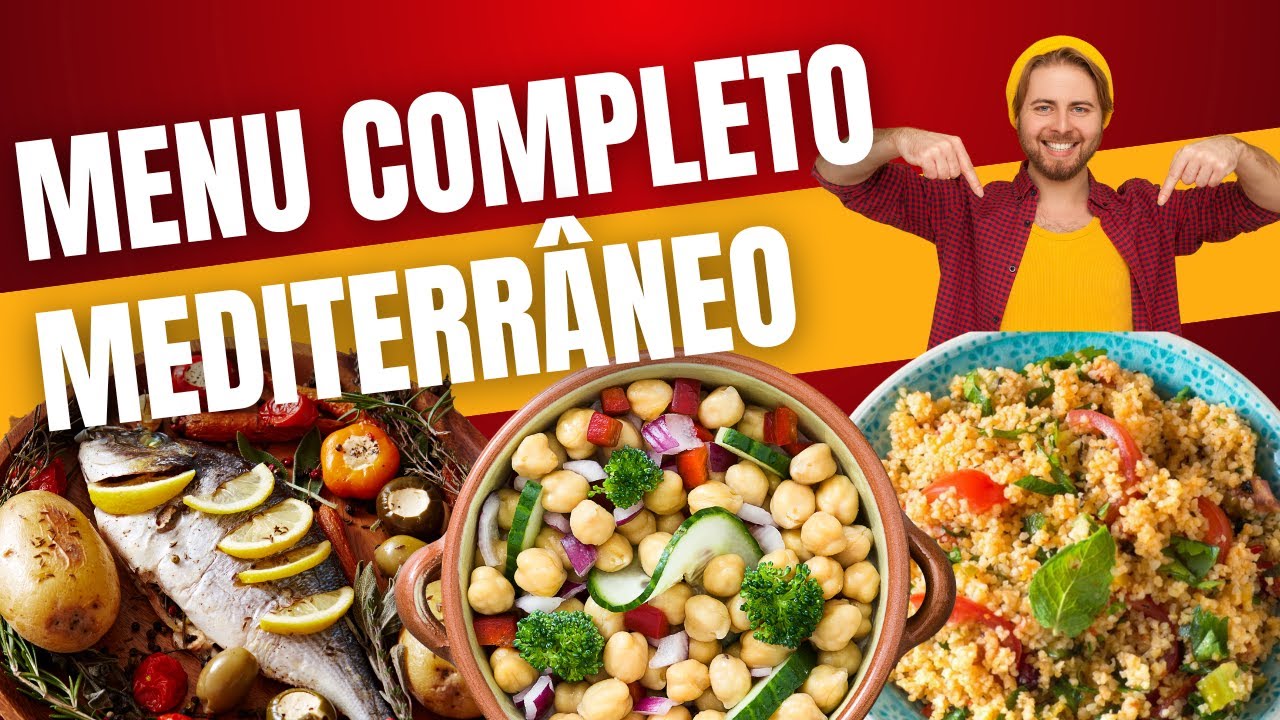 Chef ensina como fazer em casa as melhores receitas mediterrâneas - da entrada à sobremesa