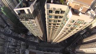 preview picture of video 'DJI Phantom 2 - H32D Gimbal - GoPro 3 -  Test Flight in Central, Hong Kong'