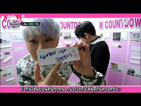 [THAI SUB] 131010 RE:Chart at M! COUNTDOWN - Zico (BLOCK B) & Taewoon (SPEED) (Cut)