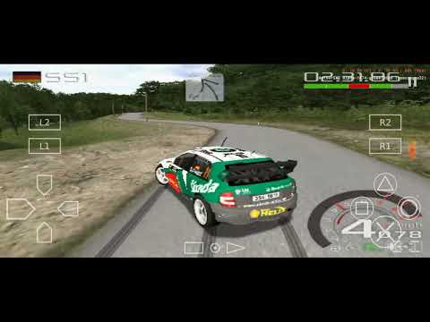 WRC Rally Evolved - PS2 Gameplay (Škoda Fabia WRC) 1080p part 6 (AETHERSX2)