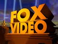 My Take On 1996 Fox Video Logo UPDATE 2017