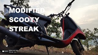 Custom handle bar for Scooty Streak || Modified Scooty Streak
