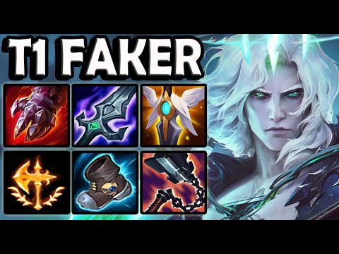 T1 Faker VIEGO vs GALIO [ Quadrakill ] Patch 11.2 Ranked Korea ✅