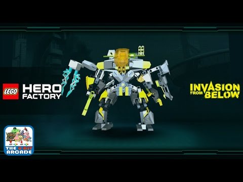 Lego Hero Factory: Invasion From Below - Protect The Galaxy From All Threats (iOS/iPad Gameplay) Video