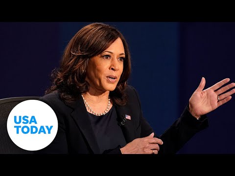 VP Debate 2020 Kamala Harris and Mike Pence joust over Supreme Court justices USA TODAY