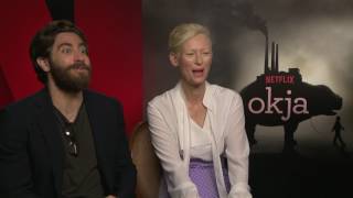 Tilda Swinton and Jake Gyllenhaal talk to MiNDFOOD about their new film Okja video