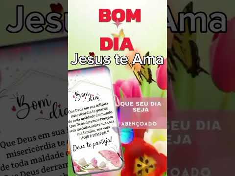 Um dia Abençoado/Jesus te abençoe... #Bomdia #fé #mensagem #louvor