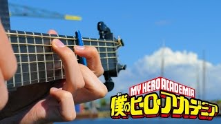 is freaking amazing lol（00:00:07 - 00:01:45） - Boku no Hero Academia S2 Opening - Peace Sign - Fingerstyle Guitar Cover