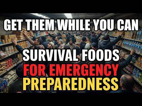 Stop Wasting Money! These 25 Foods Last 25+ Years (Emergency Stockpile Guide)
