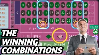 The Winning Combination 🤫 / Roulette Strategy TO Win / Casino Roulette #money #casino #viral Video Video