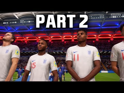 FIFA 18 World Cup Gameplay Walkthrough Part 2 - KNOCKOUT STAGES (ENGLAND)
