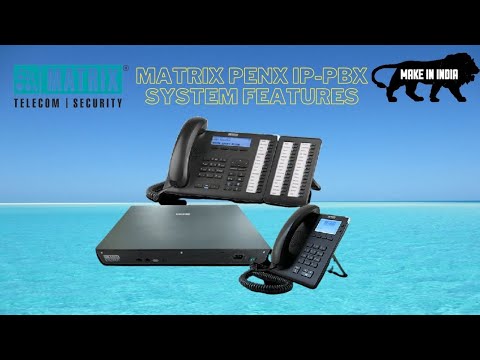 Matrix Epabx Intercom System GENX