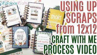 Smashing a 12x12 Collection Kit CRAFT WITH ME using Let's Create by Echo Park Paper, Mini Books
