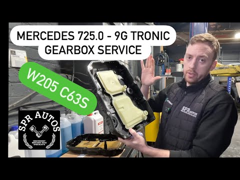 Mercedes w205 C63s 9G-TRONIC Gearbox service & Differential oil service