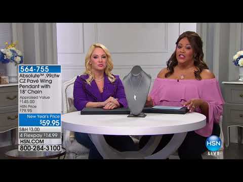 HSN | Absolute Brilliance Jewelry 01.08.2018 - 02 AM