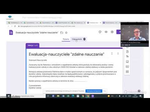 Plan i sprawozdanie z nadzoru pedagogicznego