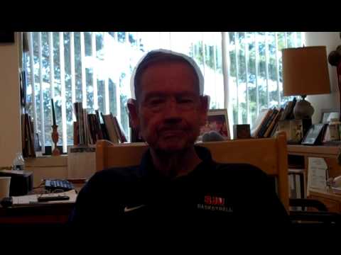 Interview w/SJU Head Basketball Coach Jim Smith - 2014 Gustavus/MIAC Playoffs