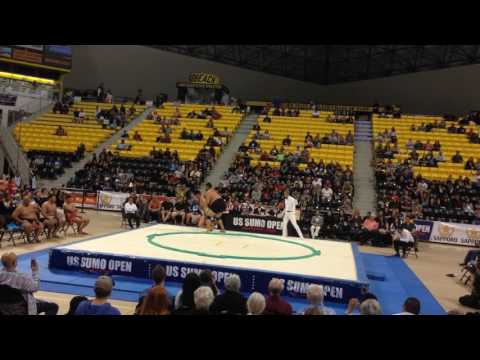 US Sumo Open 2016 - Mens Openweight Semi Finals - Altankhuyag (MON) vs Roy (USA)