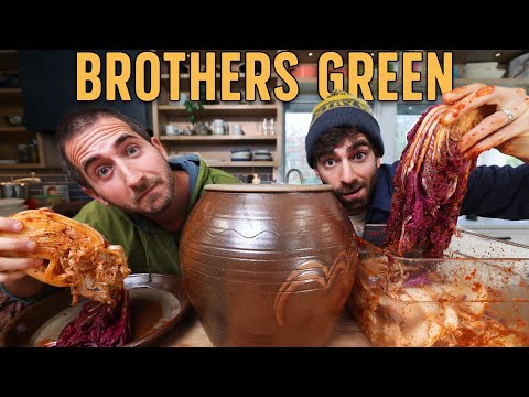 back in the kitchen with my brother