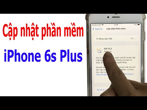 Cách cập nhật phần mềm, nâng cấp  phần mềm iPhone 6s Plus