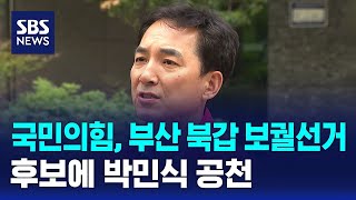 국민의힘, 부산 북갑 보궐선거 후보에 박민식 공천 / SBS