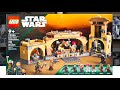 LEGO Star Wars 75326 BOBA FETT'S THRONE ROOM Review! (2022)