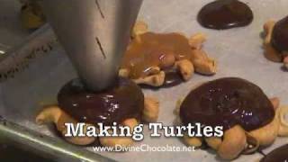preview picture of video 'Divine Chocolate Cashew Turtles'