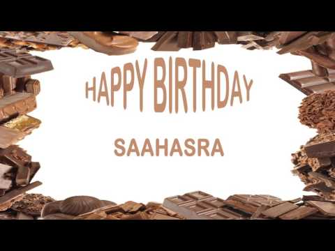 Saahasra   Birthday Postcards & Postales