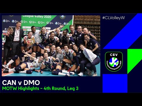 #CLVolleyW |  RC CANNES v Dinamo MOSCOW - MOTW Highlights