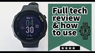 Garmin forerunner 45 Review & User guide walkthrough