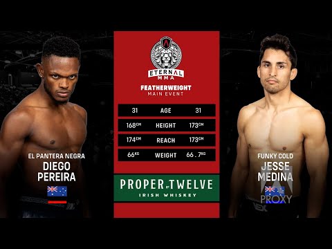 Eternal MMA 75: Diego Pereira VS Jesse Medina | FULL FIGHT