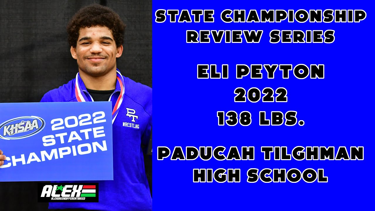 State Wrestling Championship match review w/ Eli Peyton (Paducah Tilghman 2022 138 lbs.)