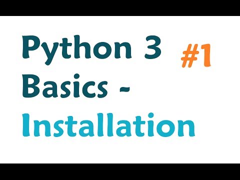 comment installer python 3