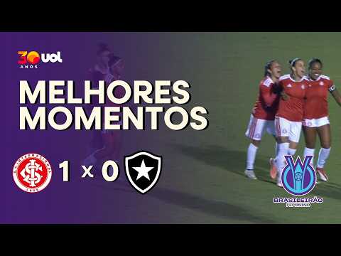 Gols e lances de Internacional x Botafogo
