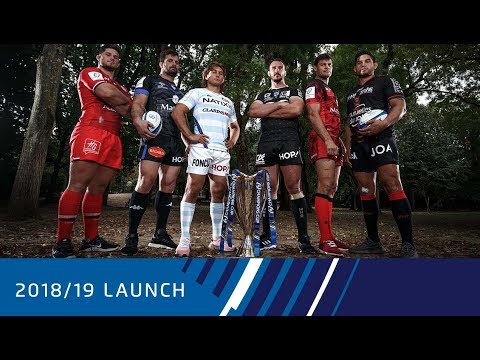 2018/19 Heineken Champions Cup Launch: Top14 Clubs
