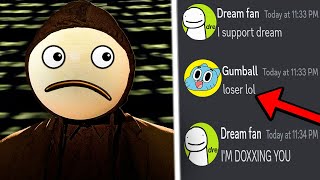 Trolling A CRINGE Dream Fan As Gumball On Discord!