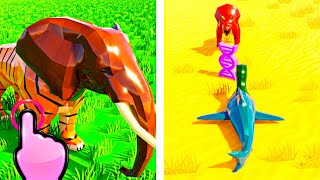 Animal DNA Run - Make Animals DNA Run - All Levels iOS Android GamePlay #7