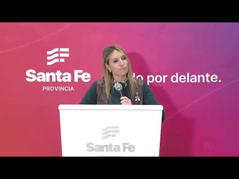 Conferencia de prensa de Virginia Coudannes