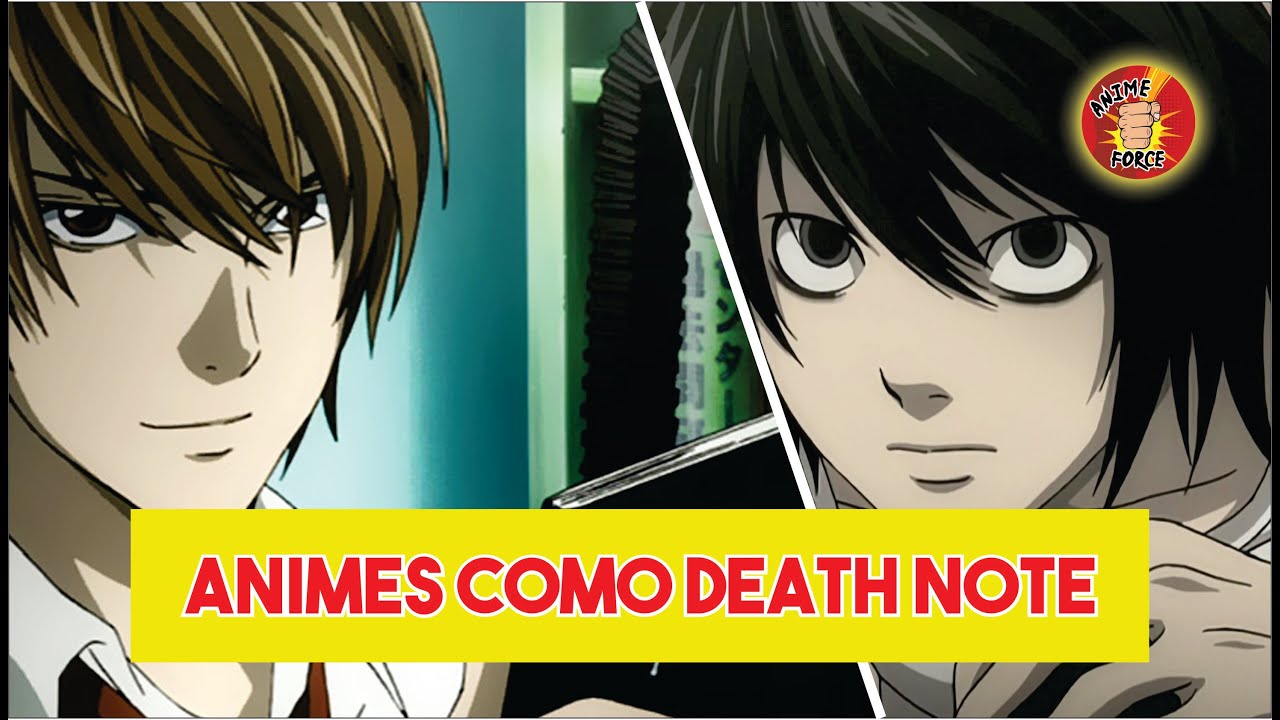Animes SIMILARES a DEATH NOTE que NO CONOCIAS