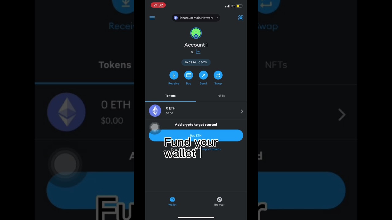 NFT for beginners. Own your firstNFT. #NFT #opensea.io #ethereum  #opensea #shorts